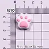 Gato Branco Gato Gato Acessórios DIY Copo D'água Capa de Celular Acessórios de Chinelo Patch de Chinelo Decoração Laço