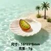 Frutas Miniatura Translúcidas Brinquedos Comestíveis Grãos Fofos Modelos de Comida Artesanato DIY Presilhas de Cabelo Elásticos de Cabelo Chaveiros Pingentes