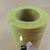 Carcasa de Tubo Aislante de Lana de Vidrio Ignífuga Clase A, Material Aislante Anticorrosivo para Tuberías Térmicas, Tubo de Lana de Vidrio Resistente a Altas Temperaturas