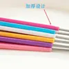 Pente de Aço Colorido com Ponta para Styling de Cabelo, Pente de Aço Inoxidável com Cauda, Pente para Separação de Cabelo, Pente de Styling de Beleza com Ponta Redonda