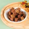 Carne Seca de Res Deshidratada al Aire Bolsa de 250g Cubos de Res Sabor Mongolia Interior Snacks Sabor Satay Picante para Venta al por Mayor Comercial
