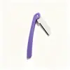 Cuchillo para recortar cejas de acero inoxidable para hombre y mujer, juego de 4 piezas, herramienta para recortar cejas resistente a los arañazos con peine, tijeras para recortar cejas, pinzas para cejas, traje