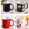 Taza de Cerámica Patrón Personalizado Logo Publicidad Anuncio de Negocio Código QR Taza de Agua Regalo Cultural y Creativo Taza