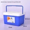 Caixa de gelo tipo cartão incubadora geladeira de gelo camping ao ar livre balde de gelo incubadora comercial de longo prazo geladeira portátil para conservação de alimentos frescos
