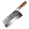 Cuchillo para rebanar de acero inoxidable forjado para uso en la cocina del hogar, Cuchillo de carnicero Yangjiang afilado y duradero, Cubiertos de cocina