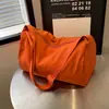 Bolso Cruzado de Lona de Gran Capacidad para Mujer 2025 Nuevo Textura Casual Versátil Moda Bolso Dumpling Artístico para Viaje Bolso de Moda
