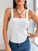 2026 Primavera e Verão Europeu e Americano Transfronteiriço Novo Comércio Exterior Mais Vendido Feminino Cor Sólida Jacquard Slim Moda Sexy Camisola