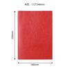 Caderno com Elástico Marcador Capa Dura Personalizado Escritório Simples A5 Bloco de Notas Diário de Estudante PU Livro de Registro de Reuniões