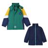 Uniforme Impermeable Engrosado para Jardín de Infancia Lanyang Beibei Chaqueta de Uniforme Escolar Primaria Uniforme de Clase de Tres Piezas Desmontable