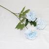 Decoração de Casamento Planta Verde Flor Hibisco Haste Única Flor Artificial Arranjo Auditório de Hotel Cravo Bola 3 Cabeças Alta Simulação
