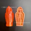 Transfronteiriço Impressão 3D Escritório em Casa Museu Tema de Natal Decoração de Festa Colecionável Rosto Humano Caixão Múmia