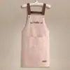 Delantal Impermeable y a Prueba de Aceite al por Mayor para Cafetería Cocina Hogar Jardinería Ropa de Trabajo Delantal de Cocina