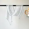 Lenço de Seda Leve e Respirável de Verão, Lenço Longo de Seda com Estampa Paisley 170, Lenço Cinto Multiuso, Protetor de Pescoço