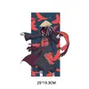 Desenho Animado Japonês Naruto Naruto Impressão por Transferência Térmica com Tinta Branca Lavável Pintura por Transferência Térmica Roupas Atacado Camiseta DIY