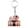 Llavero de Circo Transfronterizo Decoración para Bolsa Colgante de Coche Llavero de Muñeco Payaso Elefante Tigre Pequeño Regalo