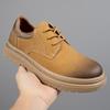 Sapatos Masculinos Tamanho Extra Grande Tamanho 45 Tamanho 46 Primavera & Outono Estilo Retrô Sapatos de Trabalho Masculinos Tamanho 47 Tamanho 48 Tamanho 49 Tamanho Sapatos de Couro Casuais para Exterior