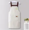 Delantales Personalizados para One Piece, Cocina del Hogar, de Aspecto Elegante, Overoles Impermeables y a Prueba de Aceite, Ropa de Trabajo, Delantales Resistentes a las Manchas para las Tareas del Hogar