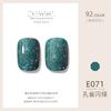 ZHIYAYA Pegamento para Esmalte de Uñas Pegamento Barbie pegamento de fototerapia Pegamento para Esmalte de Uñas de larga duración 92 colores traje salón de uñas