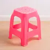 Taburete de plástico engrosado silla de mesa para el hogar silla de comedor de plástico pp con reposabrazos y respaldo puesto grande mesa y silla taburete de plástico adulto