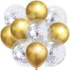 Globos de látex con lentejuelas metálicas de internet rojo fiesta de cumpleaños boda apertura de tienda celebración decoración de hotel globo al por mayor