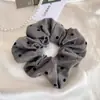 Corda de Cabelo Cabeça de Intestino Sensação Avançada 2024 Nova Rabo de Cavalo Baixo Corda de Cabelo Flor na Cabeça Elástico de Cabelo Elegante Anel de Cabelo Intestino Grosso Tendão de Borracha