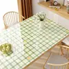 Toalha de Mesa, Não Lavável, À Prova de Óleo, Impermeável, Anti-Escaldante, Tapete de Mesa para Mesa de Jantar em Vidro Macio de PVC, Luxo Leve, Sensação de Alta Qualidade, Toalha de Mesa para Mesa de Centro, Tapete de Mesa