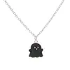 Collar de Mariposa con Diamantes Brillantes de Doble Capa Estilo Japonés y Coreano para Mujer Cadena para Clavícula de Temperamento Simple Estilo Frío Precio de Fábrica al por Mayor
