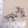 Liga Cabeça de Touro Leão Tigre Guepardo Crânio Pingente Feito à Mão DIY Colar Pulseira Estilo Punk Acessórios de Joia