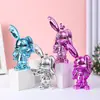 Nueva Figura de Dibujos Animados Hecha a Mano Abrazando a una Niña Dinosaurio Artesanías de Resina Adornos Caja Sorpresa Ciega Regalos Navideños Venta al por Mayor