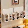 Porta-bolígrafos de pared, creativo, elegante, lindo estante de almacenamiento, para colgar en la pared, caja de bolígrafos de escritorio, magnético, no requiere perforación