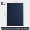 Caderno Grande B5 Espessado com Padrão Lichia Superfície de Couro Macio Logo Personalizado Escritório Comercial Bloco de Notas A5 Atacado