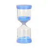 Reloj de Arena de Vidrio Listo para Usar de Liberación Rápida 3-30 Minutos Adornos para el Tiempo de Cepillado de Dientes de Niños Botella de Arena Movediza Regalo