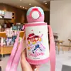 Botella de Agua Térmica Toy Story para Niños, Estudiantes y Uso en Guardería, Botella de Agua Portátil, Buzz Lightyear
