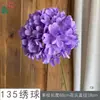 135 Hortensias Hortensias Estilo Francés Arreglos Florales para Bodas Flores Artificiales Decoraciones de Mesa para Hoteles y Restaurantes Flores de Seda