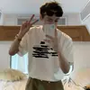 Camiseta Masculina de Manga Curta Astre New Niche Trendy Brand Verão Americano Versátil Solta Casal ins