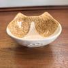 Prato de Mergulho de Gatinho Japonês Super Fofo Cerâmica Estéreo Pequeno Prato Prato de Molho de Soja Salada Tomate Molho Vinagre Prato