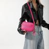 Bolso retro de banda ancha, primavera y verano 2024, nuevo, sencillo, de moda, de gran capacidad, informal, bandolera de hombro bajo el brazo, pequeño, cuadrado.