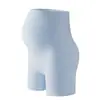 Shorts de Seguridad para Maternidad para Mujer, Primavera y Verano, Seda de Hielo Delgada, Sin Costuras, Cintura Alta, Anti-Exposición, Período de Embarazo, Shorts Exteriores