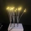 LED tremulando com o vento vaga-lumes parque ao ar livre dente-de-leão Reed iluminação plug gramado engenharia luzes