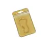 Sacos de Embalagem em Tecido Não Tecido Dourado e Prata, Sacos Auto-Selantes para Cabos de Dados, Sacos Plásticos para Capas de Celular, Sacos Seláveis para Brincos e Colares