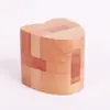 Madera de Haya 4.5cm Cerradura Kongming Luban Juego Completo Regalo Educativo Infantil Juguete de Madera con Ensamblaje Machihembrado Detalles en Empaque de Plástico