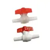 Válvula de Plástico Accesorios de Oxigenación para Acuicultura Interruptor Válvula de Cabeza de Pagoda Aspersor Aerador Válvula de Bola de Paso Recto Interruptor de Boquilla de Aire