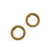 Accesorios de joyería DIY aleación de zinc color anillo de resorte anillo conector libro de cupones anillo para tarjeta en stock venta al por mayor ventas directas de fábrica