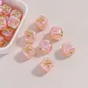 Corazón de Láser Facetado de Fondo Plano Resina Accesorios Pequeños DIY Funda para Teléfono Móvil Colgante para Coche Hebilla de Zapato Material para Accesorios de Cabello Venta al por Mayor