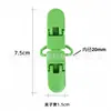 Pañuelo de Bebé con Pinza Anti-Caída en Stock, Cadena Anti-Pérdida para Babero de Niño Pequeño, Pinza Portátil para Fijar Pañuelo-Sombrero, Pinza Anti-Caída