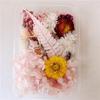 Flor eterna diyC Material de flores secas Bolsa Marco de fotos Grupo Abanico Botella flotante Material de flores Diseño de flores reales para jardín de infantes Decoración de sala de estar