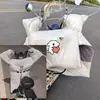 Capa de para-brisa para patinete elétrico, com forro de fleece e espessada para o inverno, à prova d'água, universal para motocicletas elétricas, proporcionando calor, proteção solar e resistência ao vento