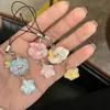 Nubes Luminosas Brillan Estrellas Cadena para Teléfono Móvil Expresión Linda Cuerda para Teléfono Móvil Colgante para Mochila Escolar de Estudiante Accesorios de Nicho Cadena Colgante