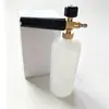 Cañón de espuma para lavado de autos de alta presión de 1000 ml conexión rápida de 1/4 botella de espuma PA núcleo de aluminio botella rociadora para lavado de autos sin caja