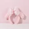 Faixa de Cabelo Melody para Mulheres, Série Fofa de Laço Escuro, Acessórios de Cabelo Sanrio, Grampos de Cabelo, Acessórios de Cabeça para Festa e Performance